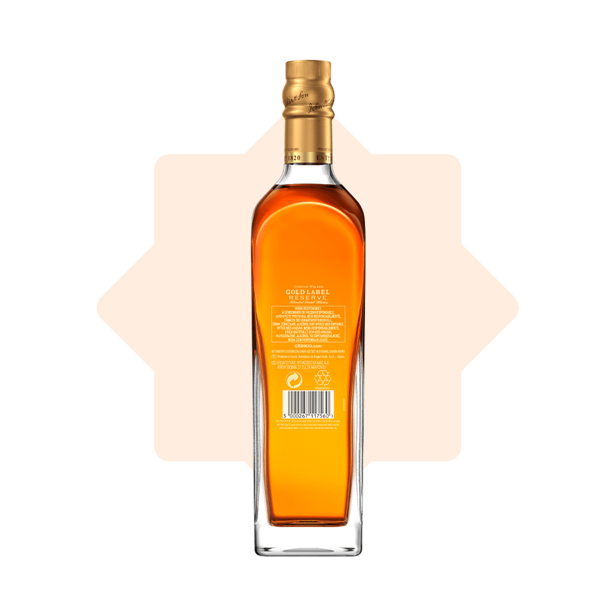 WHISKY JOHNNIE WALKER GOLD LABEL RESERVE - 750ML