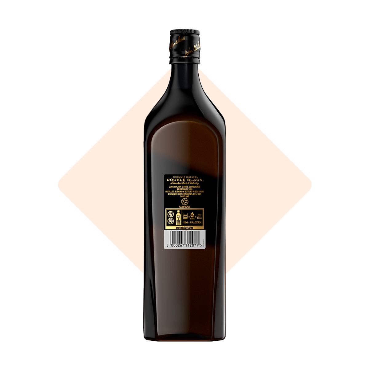 WHISKY JOHNNIE WALKER DOUBLE BLACK - 1L