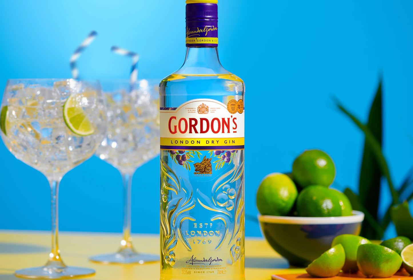 GIN GORDON'S SICILIAN LEMON - 700ML